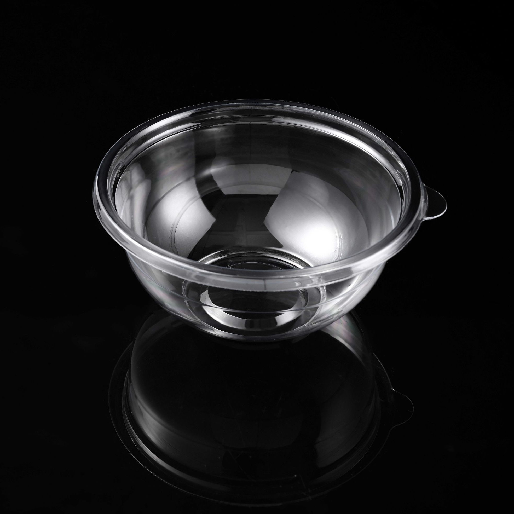 12oz Factory Direct Sales RPET Durable Plastic Salad Bowl Used for Dessert