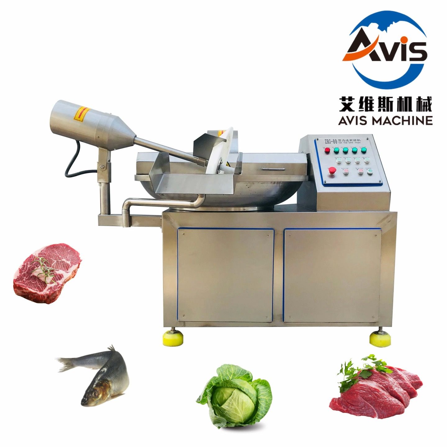 Professional Bowl Cutting Machine for Efficient Meat Processing