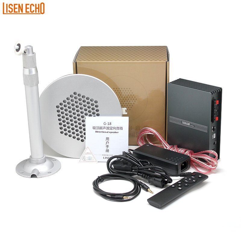 Manufacturer Ultrasonic Wall Mount and Ceiling Active Directional Sound Speaker for Home Theatre System