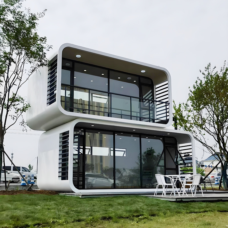 Low Cost Manufacturers Working Prefabricated House Portable Home Pod Movable Apple Cabin