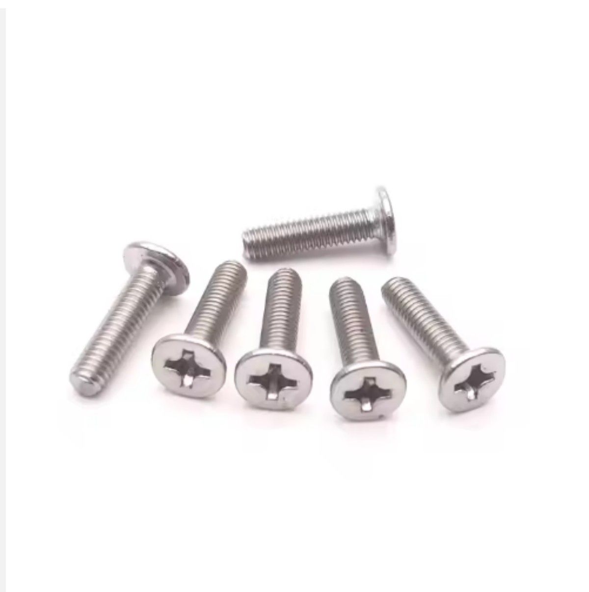 304 Stainless Steel M1.6*4 Phillips Thin Flat Head Laptop Screw Wafer Ultra Low Head Screw Wholesale Screws China