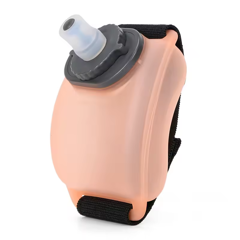 Outdoor Sport Water Bottle Wrist Kettle Running Riding Fitness Climbing Portable Silicone Water Bottle Soft Flask Hydration Pack