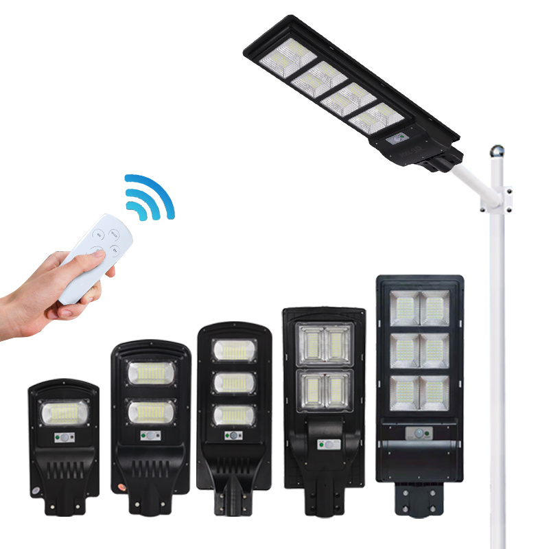 All-in-One Outdoor Integrated LED Durable Plastic with IP65 Rating for Road Lighting