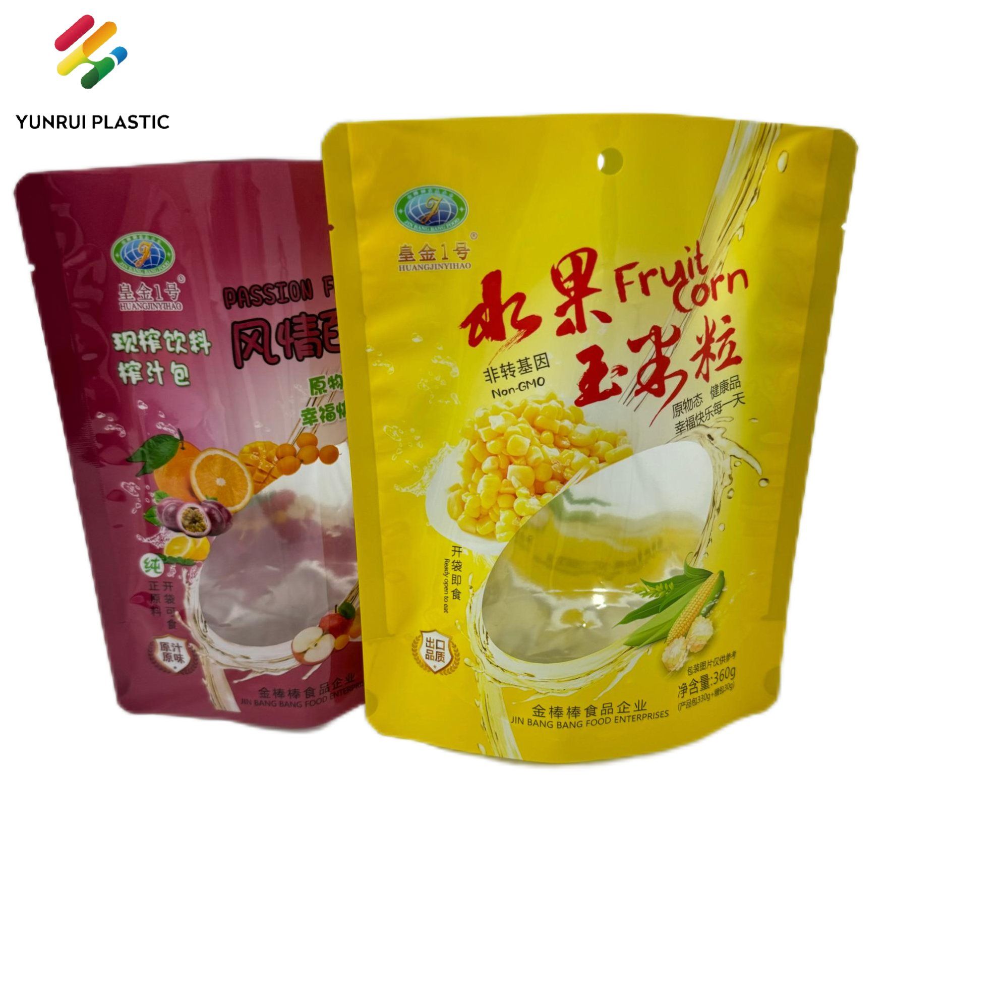 Food Package Factory Direct Sales High Barrier Glossy Matt Aluminum Foil Dried Snacks Fruit Chips Pet Food Stand up Pouch with Zipper