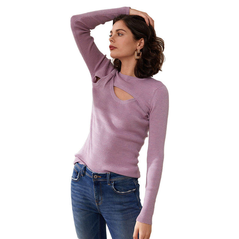 Factory Wholesales Blouse for Women Fashion Sweater Knit Crochet Blouses Ladies Shirt Girls Blouse Tops