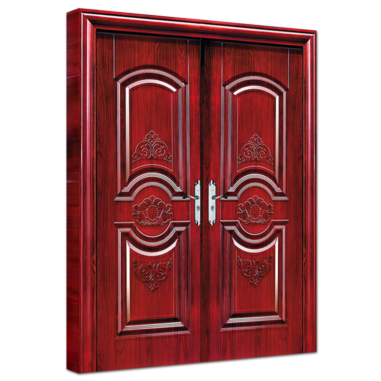 China Foshan Supplier House Apartment Main Entrance Doors Design Home Exterior Steel Front Entry Door