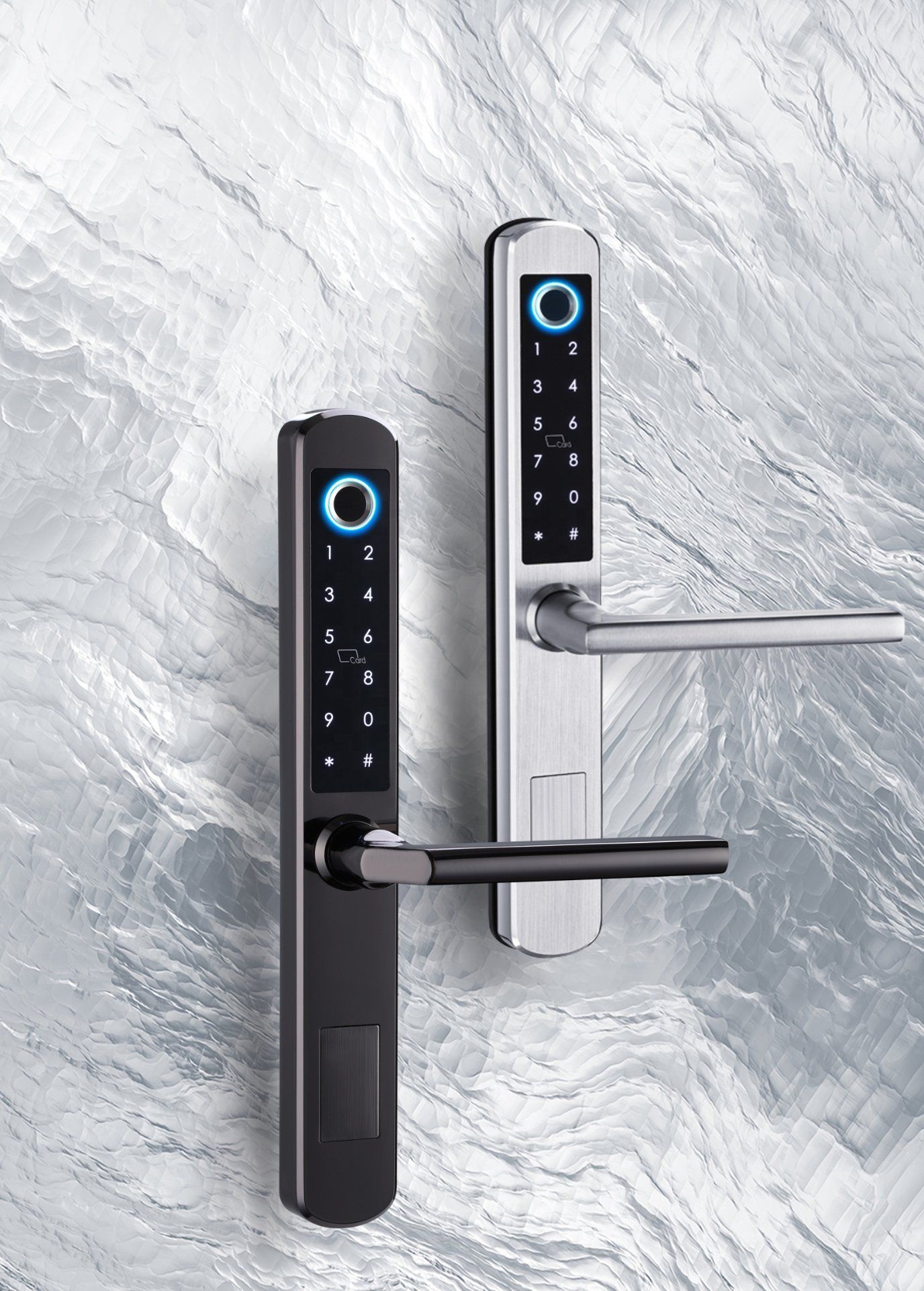 Ready-to-Ship IC Digital Smart Lock, Narrow Edge Front Door Lock for Home and Office Security