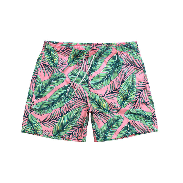 Mens Swimsuit Quick Dry Brachwear Printed Fabric Hot Boys Cool Board Shorts Swim Trunksddp Shipping