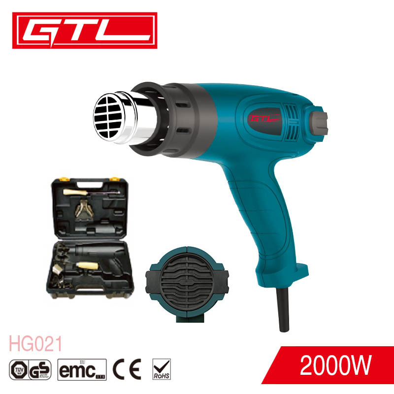 2000W Portable Temperature Adjustable Hot Air Gun Electric Heat Gun (HG021)
