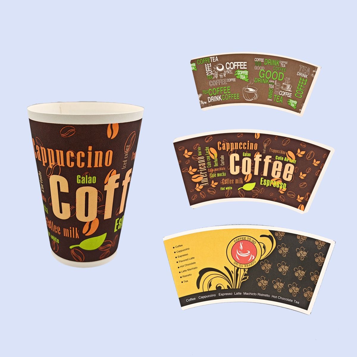 Factory Direct Sales PE Coated Cup Paper Fans Roll Raw Material