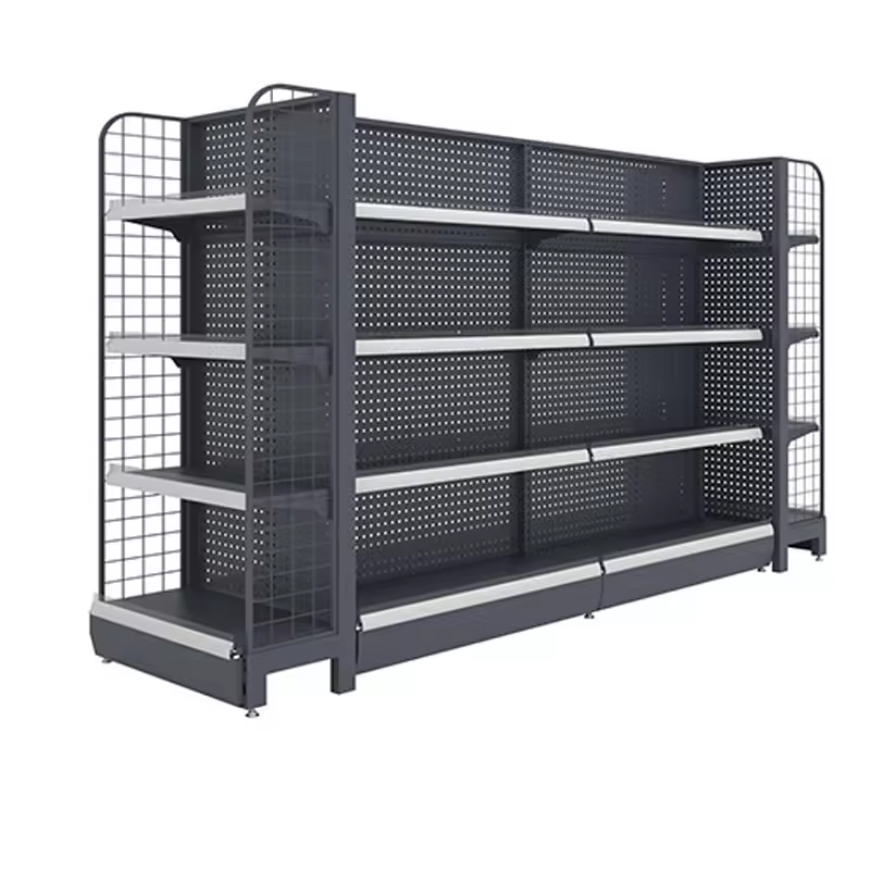 Guichang Wholesale Supermarket Rack Equipments Shelving,Shop Display Stand Shelf Gondola
