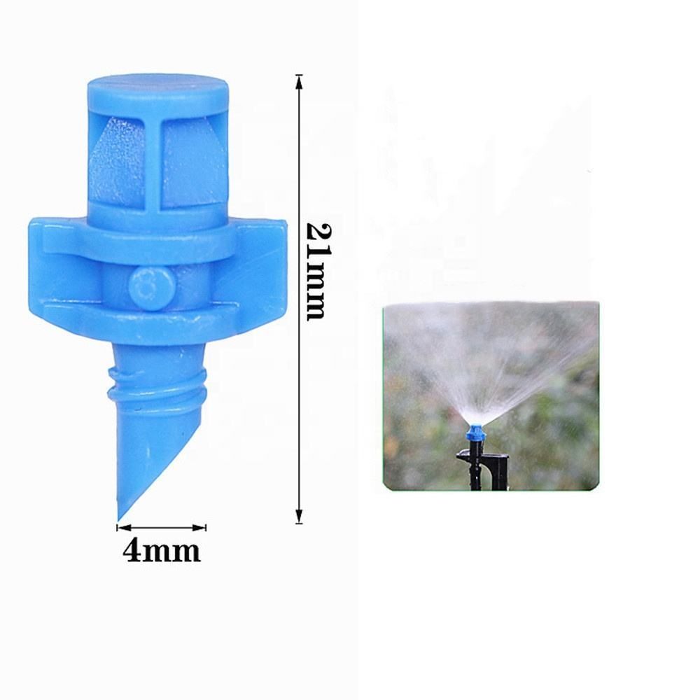 Manufacturer Micro Sprayer Fan Jet Irrigation Micro Spray Jet 90/180/360 Degree Refraction Nozzle Sprinkler