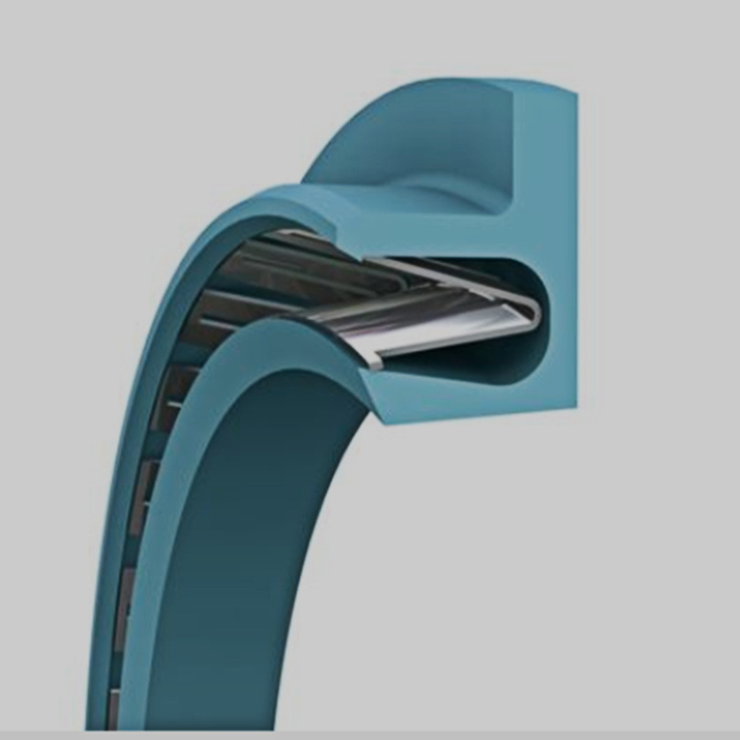 Temperature Resistant Fabric Reinforced Rotary Shaft Seal for CNC Machine Tool