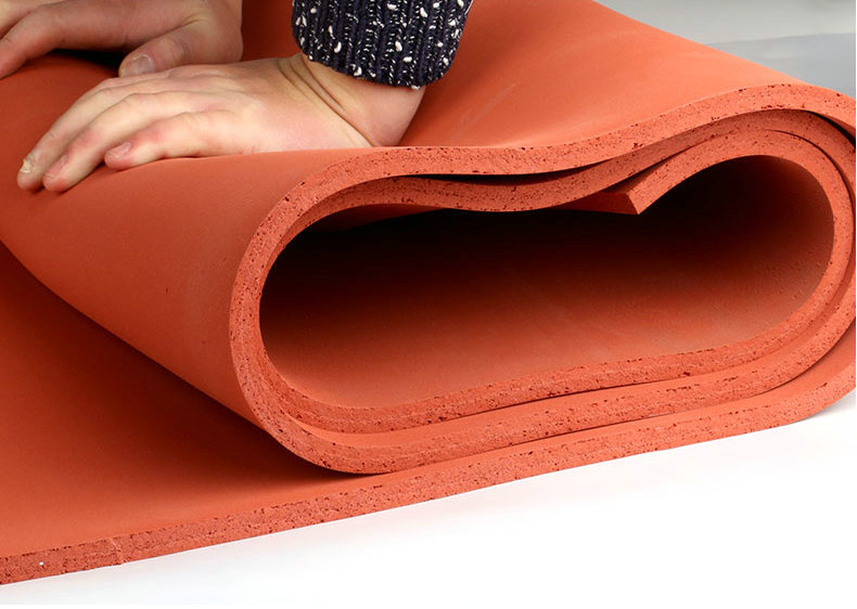 1.5-50mm X 1-1.5m X 1-10m Close Cell Silicone Sponge Rubber Sheet, Silicone Foam Rubber Sheet (3A1002)