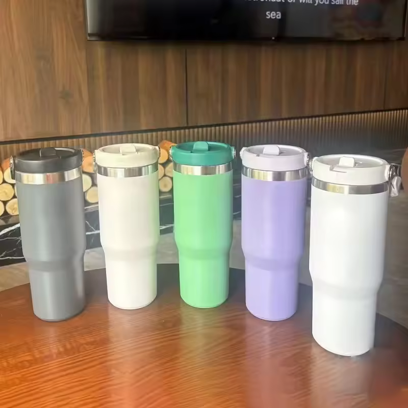 Original Commercial Grade Insulated Water Container Reusable Cup With Foldable Straw For Events Catering