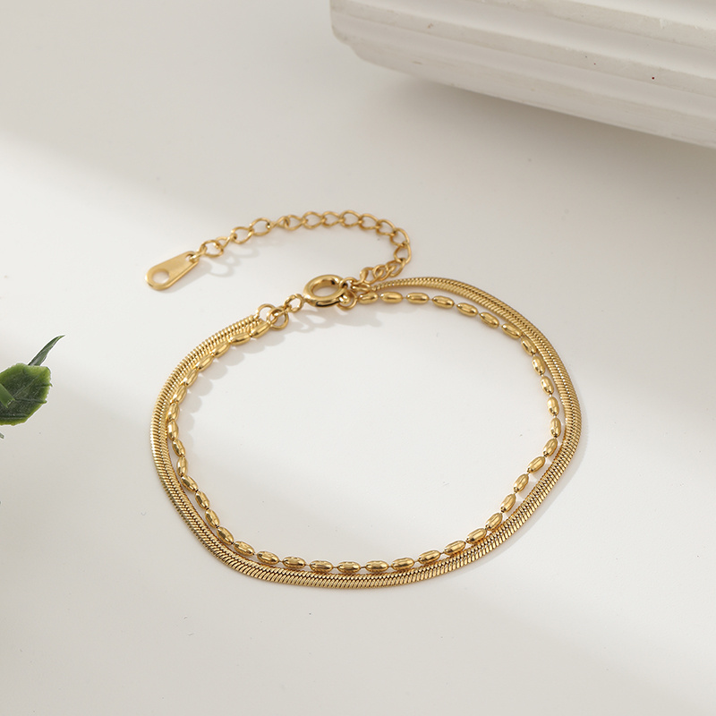 Fashion Charm Mixed Designs Stock Waterproof Stainless Steel Bracelet