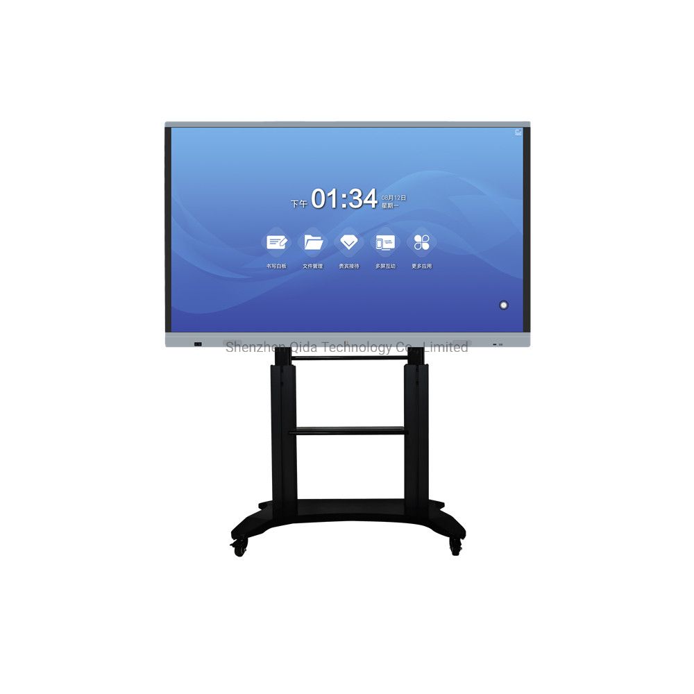 OEM 65" Inch UHD 4K Display Smart Flat Touch Panel Education Interactive Digital Whiteboard System for Kids