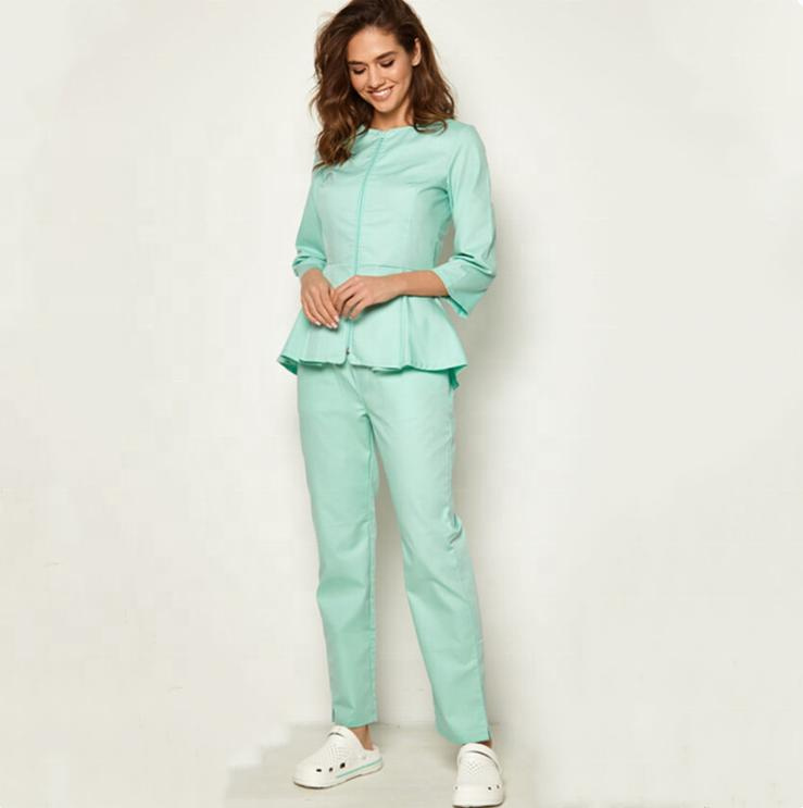 2025 Wholesale Women Joggers Medical Uniforms Nursing Scrubs Set