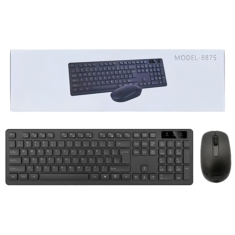 Factory Direct Sales 2.4g Wireless Keyboard And Mouse Set For Home Office Use,Oem Customizable Language For Keyboard And Mouse