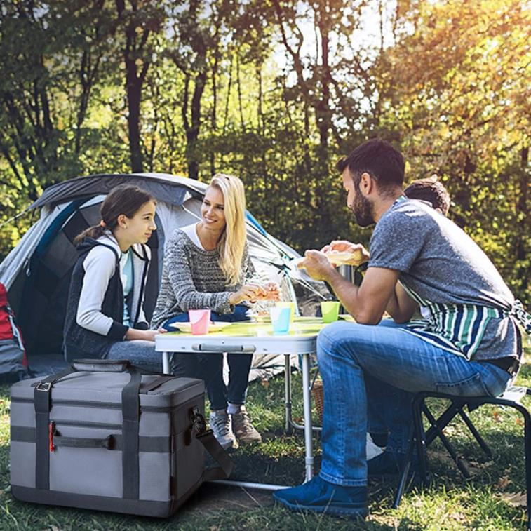 High Quality Soft Lightweight Fresh-Keeping Outdoor Lunch Travel One Shoulder Picnic Handle Cooler Bag