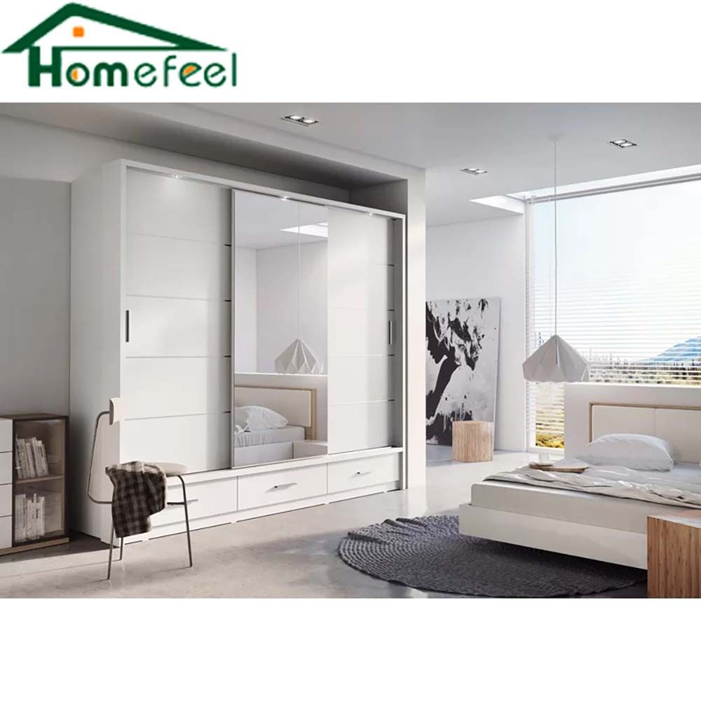 2024 Modern Home Furniture Wooden Cabinet Wardrobe Closet Ladies Wardrobe Designs Bedroom