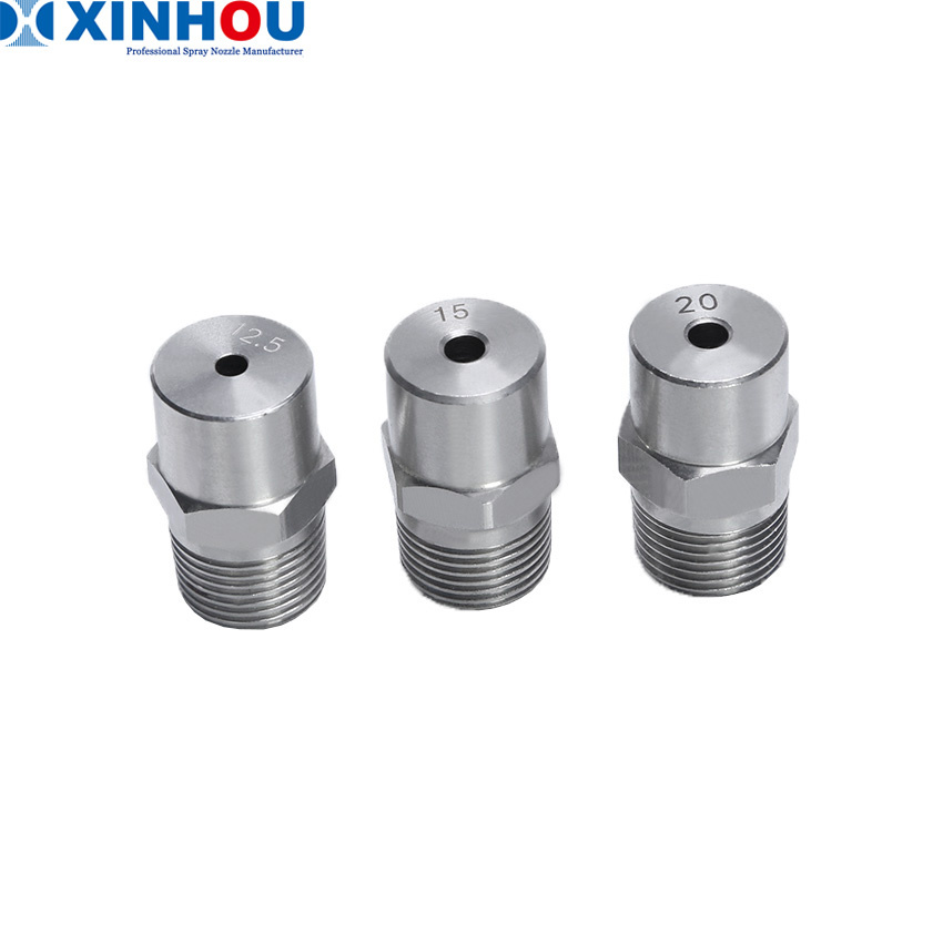 Cooling Cleaning Stainless Steel Brass Full Cone Water Jet Spray Nozzle