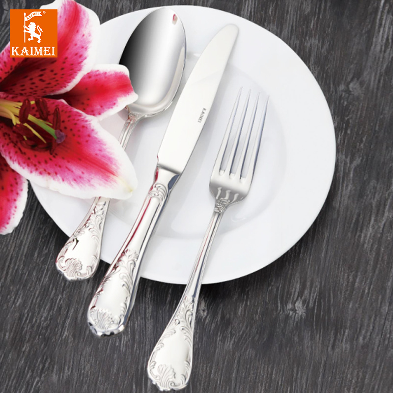 304 Stainless Steel Cutlery Set High Quality Flatware High End Stainless Steel