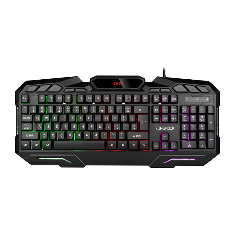 Best Selling Wired Backlight USB Backlits Computer Gaming Keyboard for Home Office Use