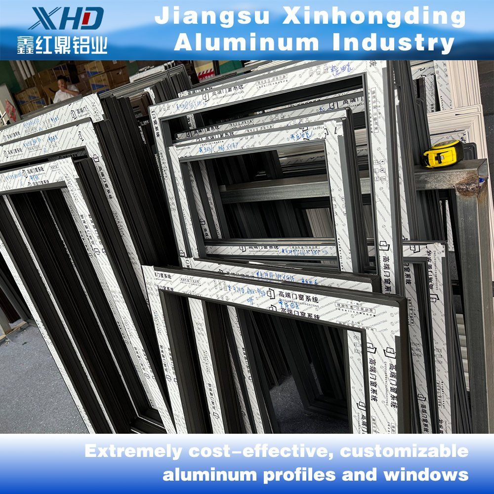 High-Rise Buildings Lightweight Aluminum Window Profile-Private Label, Low Maintenance & Industrial Buildings