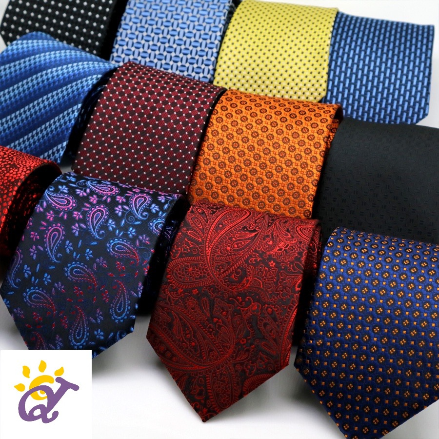 Yuki Cheap Colorful Poly Ties for Men