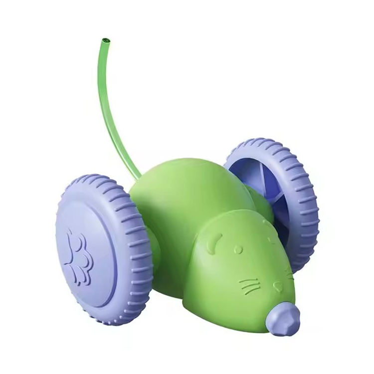 Best-selling Cat Electric Toy By Homeplanet Self-play Dog Pet Toy In Cartoon Style Featuring Mouse Teasing Artifact