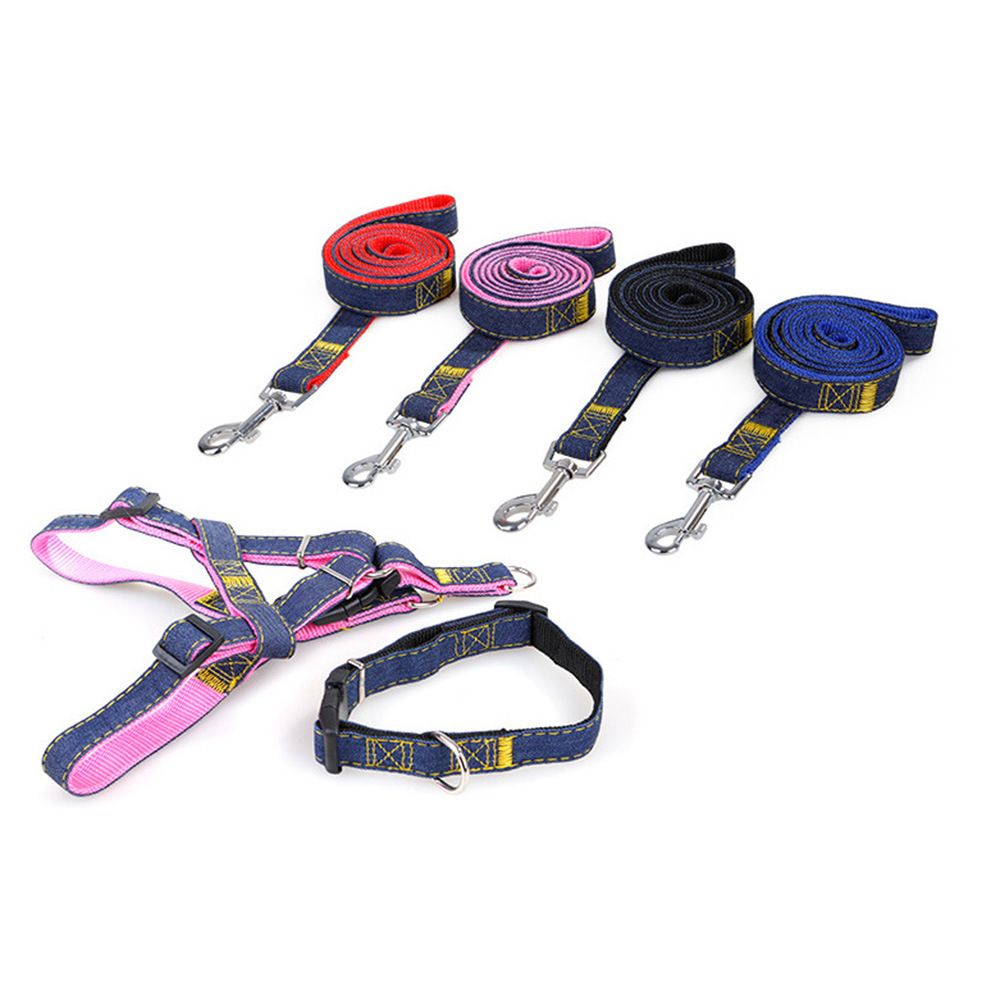 Pet Collar Cowboy Chest Strap Pet Supplies Manufacturers Wholesale Dog Leash Collar Sets