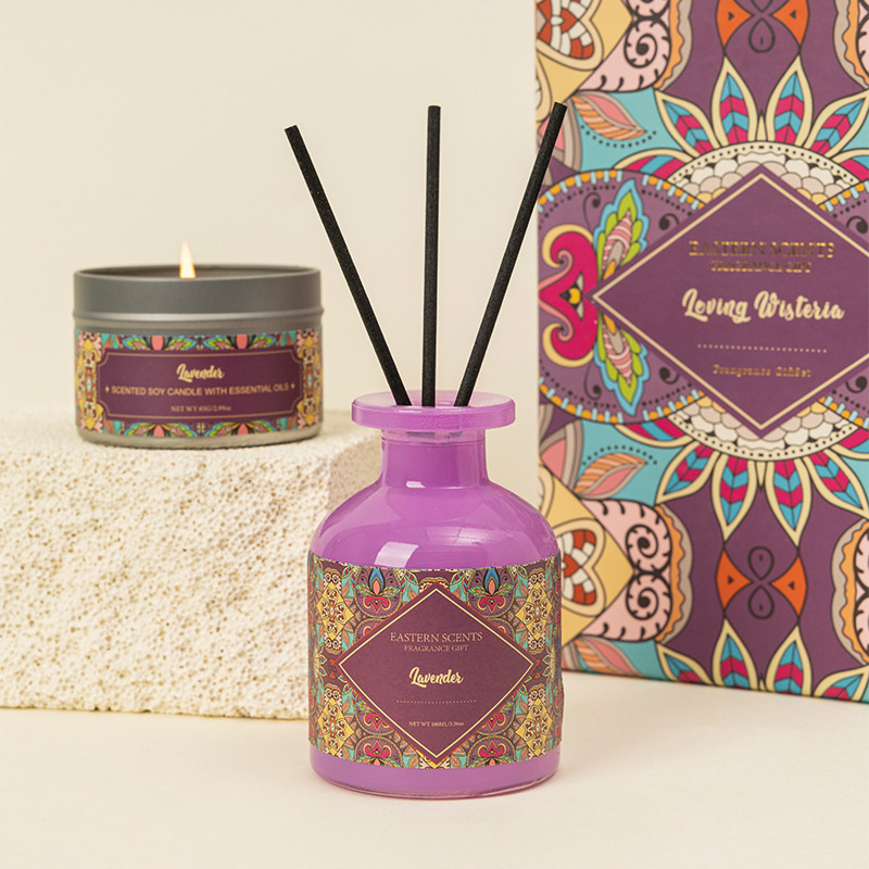 Floral Scented Candle in Stock Bathroom Odor Removal Home Leisure Scented Candles Wholesale