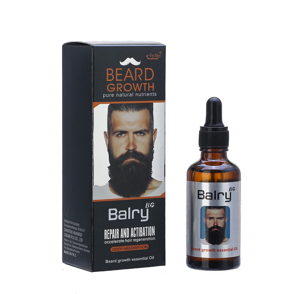 Wholesale OEM Natural Beard Care Oil Beard Repair Essential Oil for Men