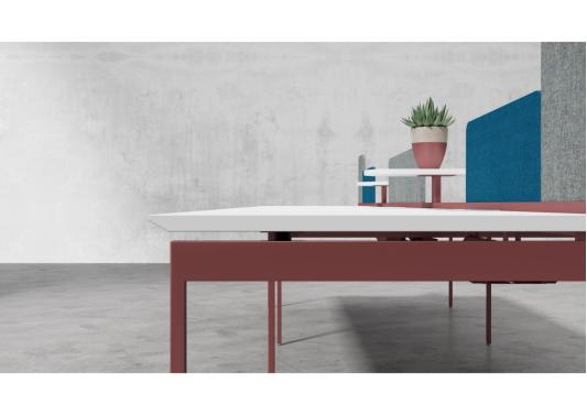 Office Table Computer Desk Wooden Furniture Workstation Staff Desk