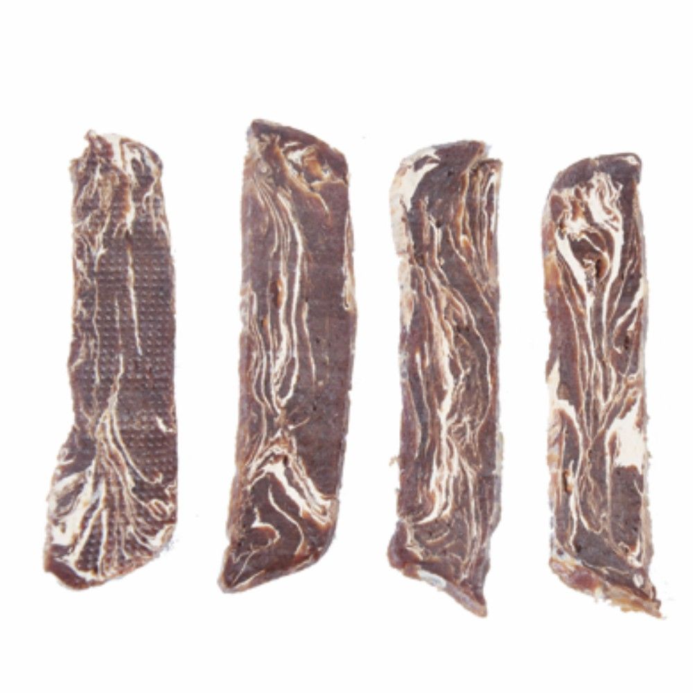 Premium Beef & Cod Marble Slice Pet Snacks Dog Treats with OEM Chews