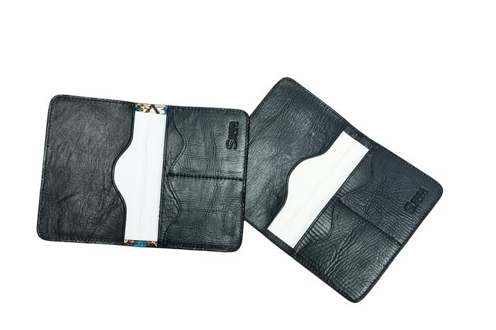 OEM Men′ S Notecase Folded Wallet with Independent Credit Card Holder