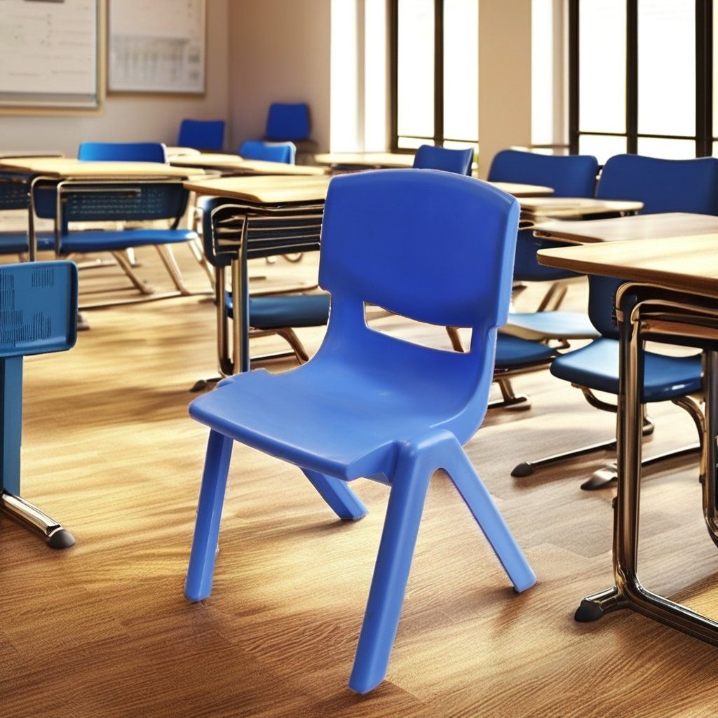Stackable Modern Student Plastic School Chair for Classroom Furniture