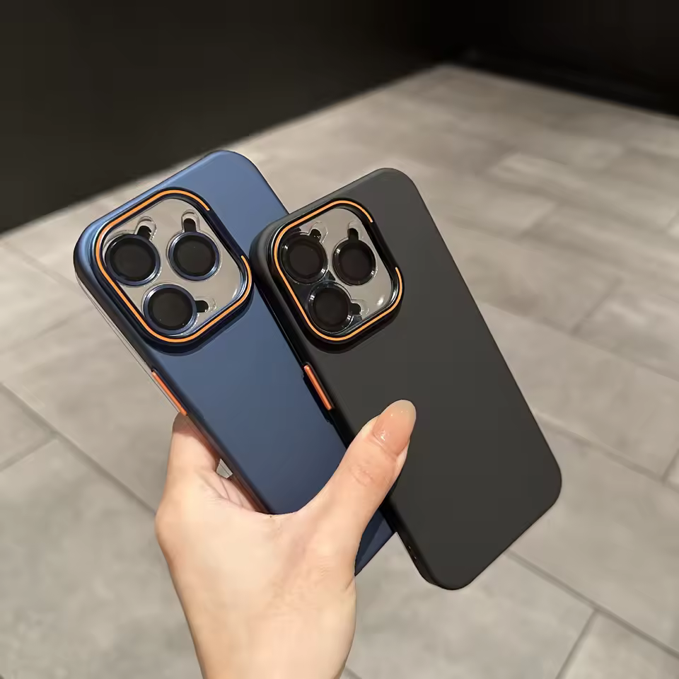 Wholesale Full Package Pc Rotating Lens Frame Phone Case With Lens Film For Iphone 14 15 16 Pro Max Cell Phone Accessories