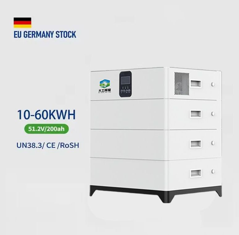 Chinese Manufacturer Supply Stackable Chargeable Battery Lithium High Votage 5kwh 10kwh 15kwh 20kwh LiFePO4 Home Solar Battery