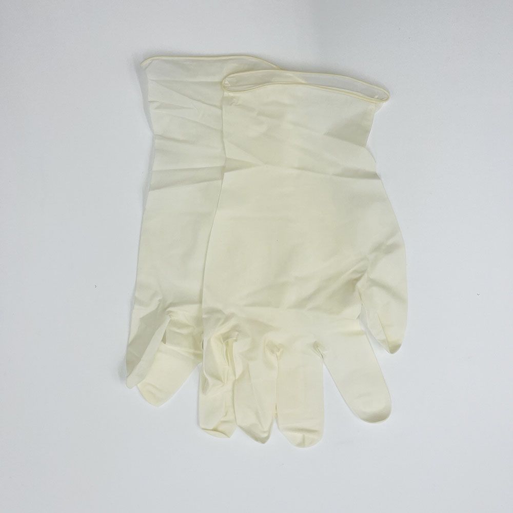 Premium Disposable Latex Examination Gloves - 100 Count Box