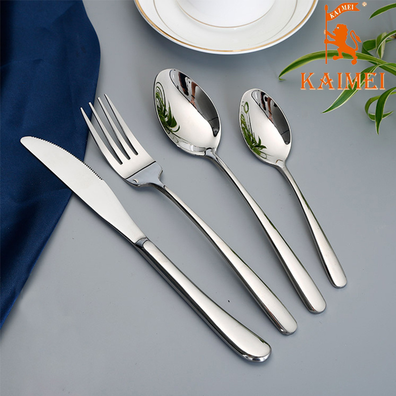 The Latest Modern Metal Knife and Spoon Fork Set
