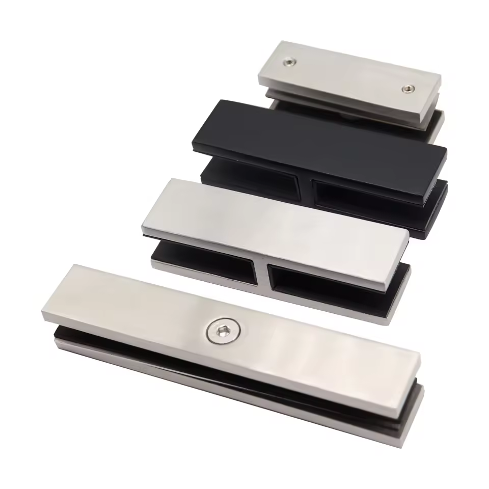 Zd Oem Polished Stainless Steel 2205 Flat Base Glass Clamp And Holder