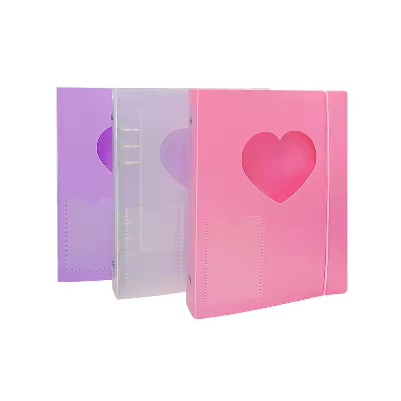 Best Sale A5 Pp Binder Colored Matte Cover Budget Binder With Elastic Rope 6 Ring Binder For Organizer Planner