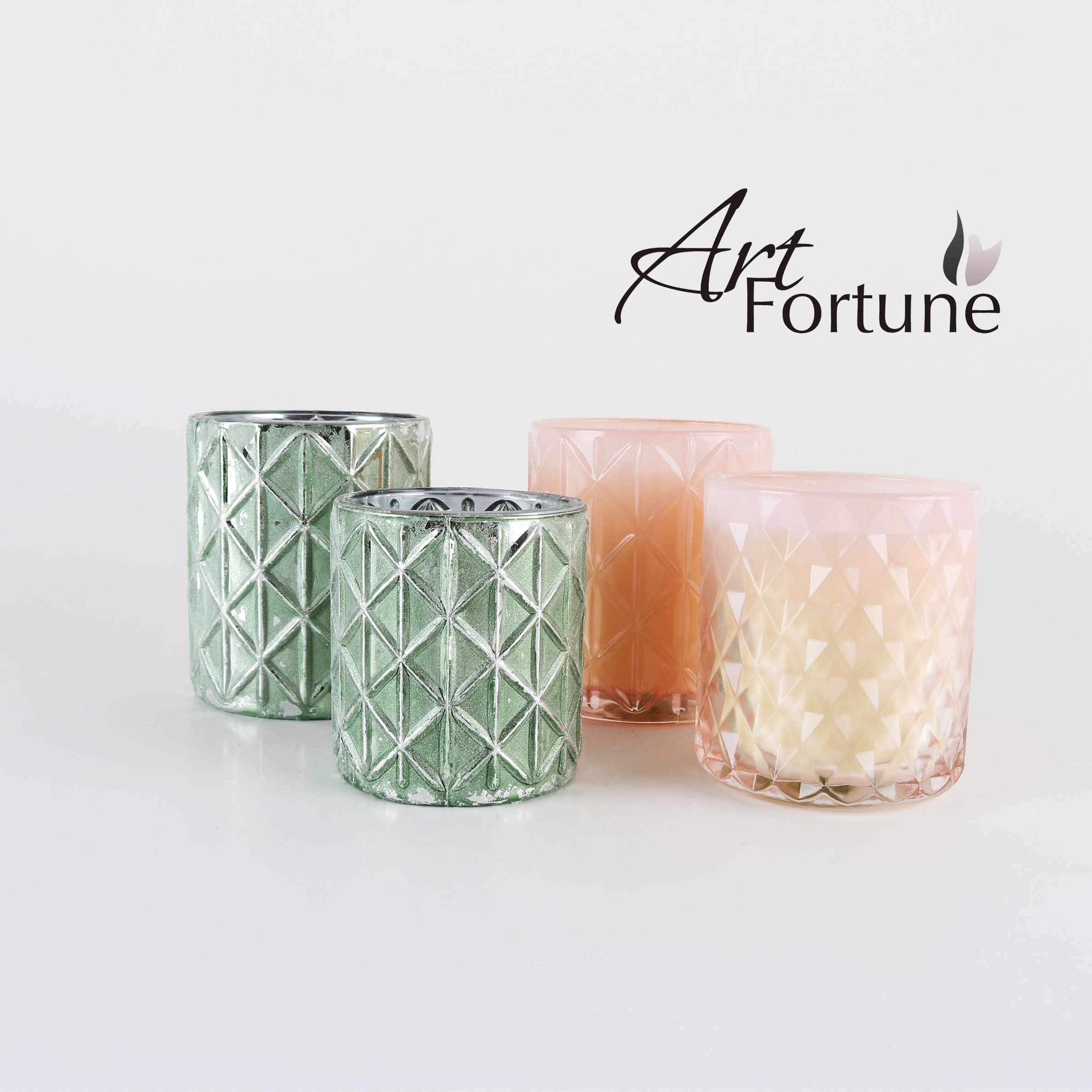 Hot Sale Glass Candle Holder for Home Decoration