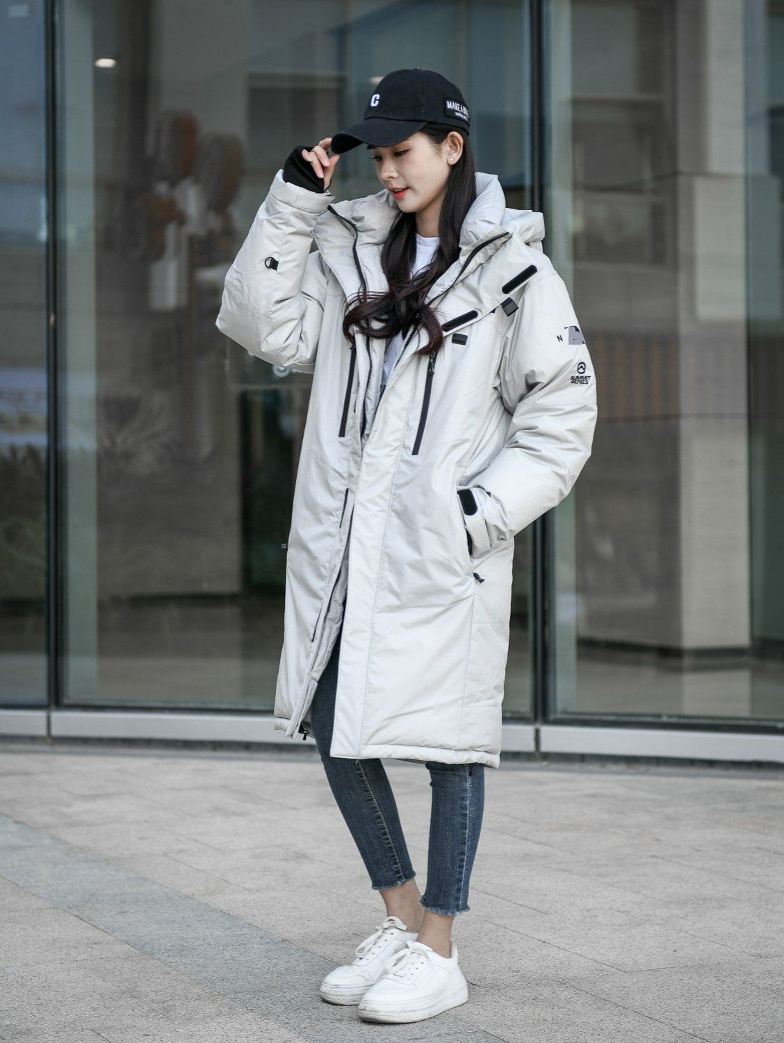 Long Fashion Luxury The North Warm Coaf Windproof Women Jacket for Amazon Hot Sale