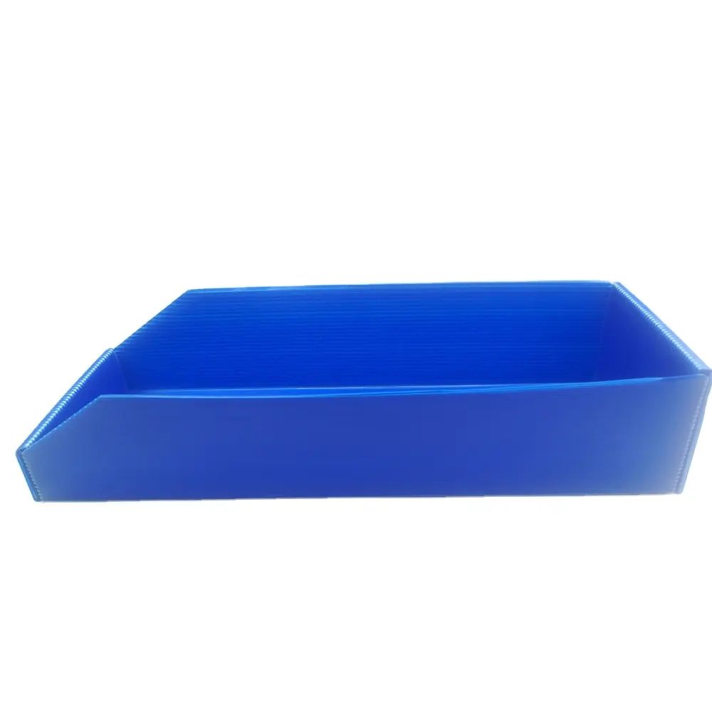 Premium Durable Plastic Sheets Corrugated Plastic Warehouse Picking Bins for Clothing Storage Plastic Container