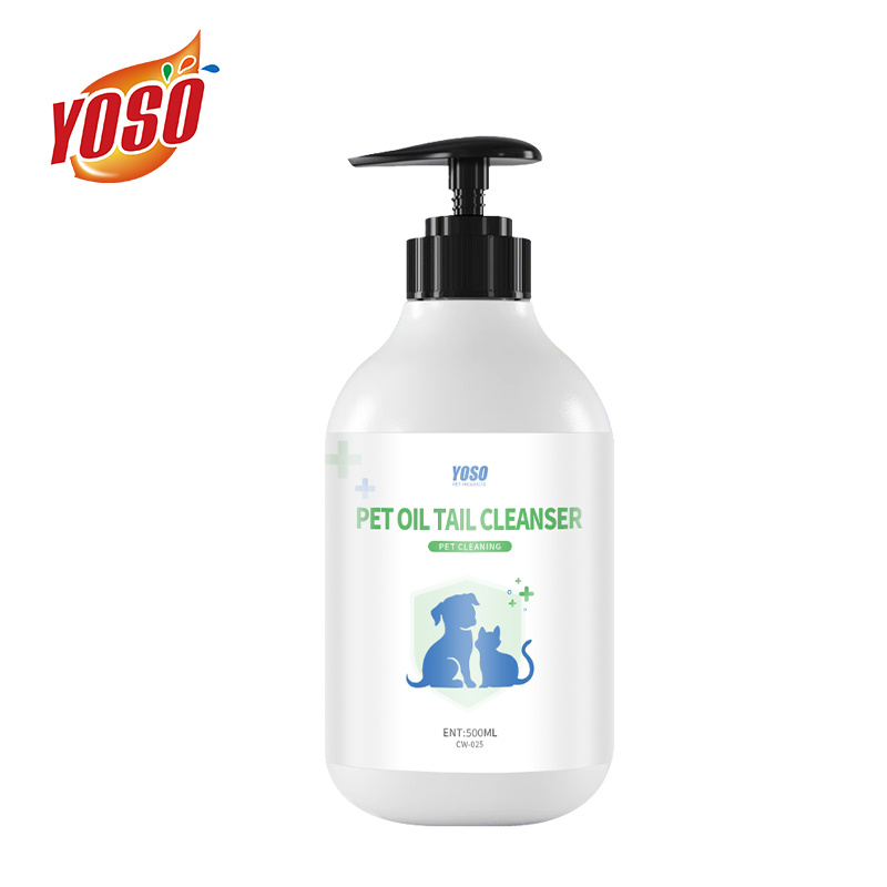 500ml Natural Ingredients Tail Oil Remover for Pets