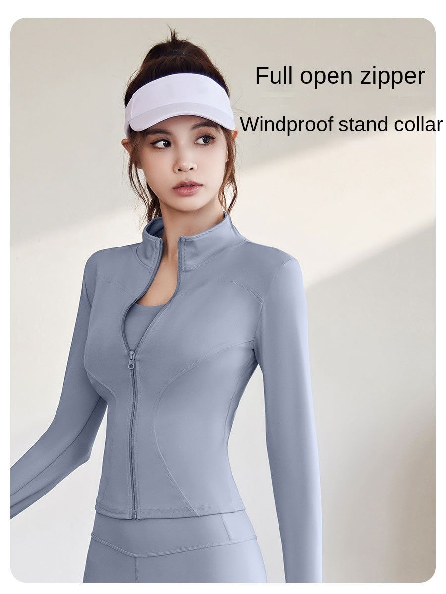 Versatile Gym Jacket: Yoga and Running Top for Active Lifestyle