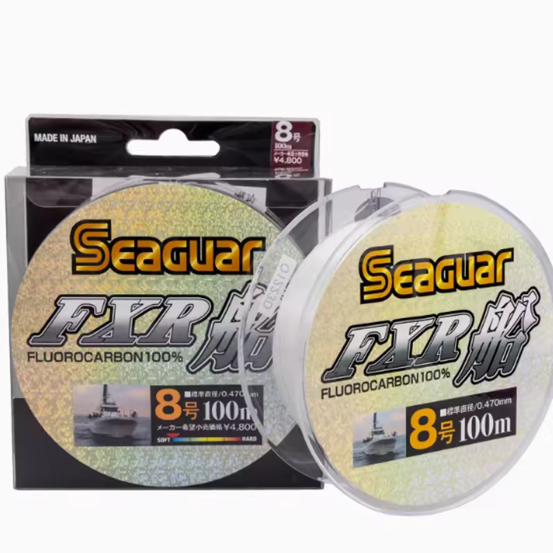 Original Seaguar Fxr Authentic Japanese Imported 100m Fluorocarbon Fishing Line Mainline Line Fishing Line